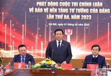 Phát động “Cuộc thi chính luận về bảo vệ nền tảng tư tưởng của Đảng lần thứ Ba, năm 2023”