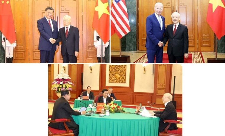 Đó chính là bản sắc ngoại giao cây tre Việt Nam