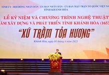 Lễ kỷ niệm 370 năm xây dựng và phát triển tỉnh Khánh Hòa (1653 - 2023)