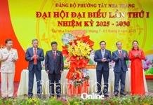 Đại hội đại biểu Đảng bộ phường Tây Nha Trang lần thứ nhất, nhiệm kỳ 2025 - 2030