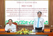 Phấn đấu đưa Khánh Hòa vào top 10 địa phương phát triển khoa học, công nghệ