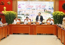 Ban Thường vụ Tỉnh ủy Khánh Hòa gặp mặt Mừng Đảng - Mừng Xuân các vị nguyên lãnh đạo tỉnh