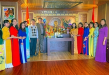 Ban Tuyên giáo Tỉnh ủy dâng hương tưởng niệm Chủ tịch Hồ Chí Minh