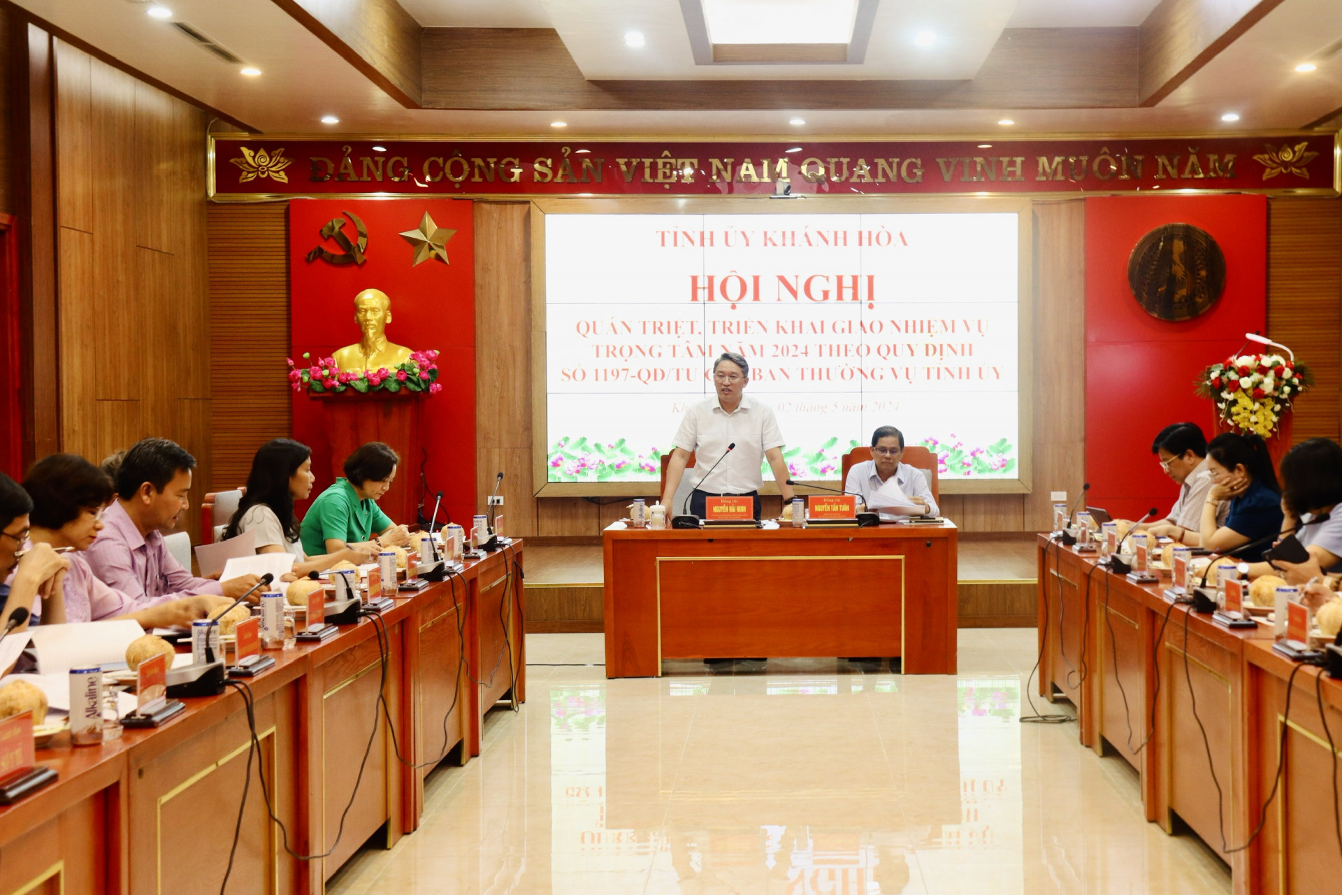 Hội nghị quán triệt, triển khai giao nhiệm vụ trọng tâm năm 2024