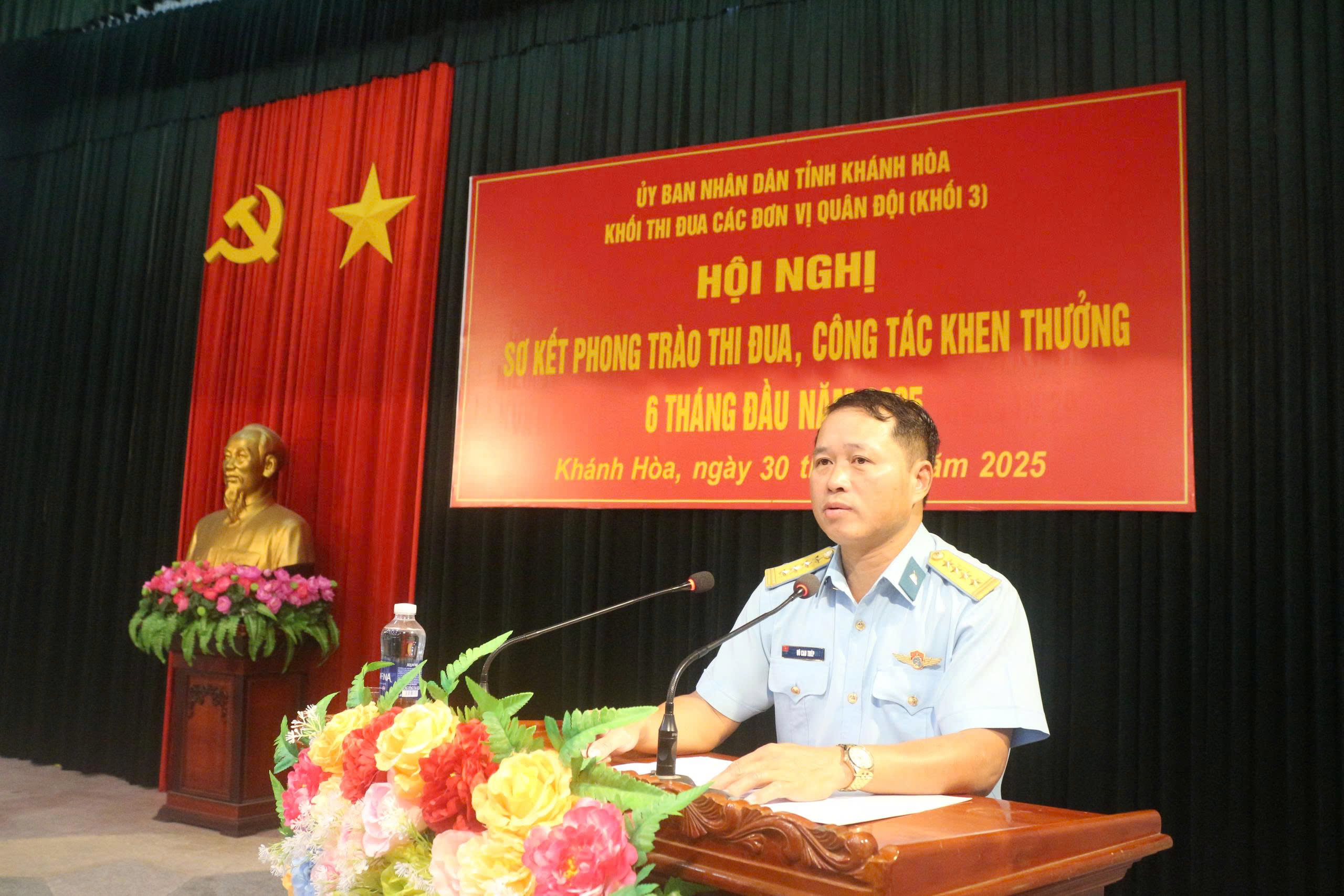 HỘI NGHỊ SƠ KẾT PHONG TRÀO THI ĐUA, CÔNG TÁC KHEN THƯỞNG 6 THÁNG ĐẦU VÀ TRIỂN KHAI NHIỆM VỤ 6 THÁNG CUỐI NĂM 2025 CỦA KHỐI THI ĐUA CÁC ĐƠN VỊ QUÂN ĐỘI (KHỐI 3)