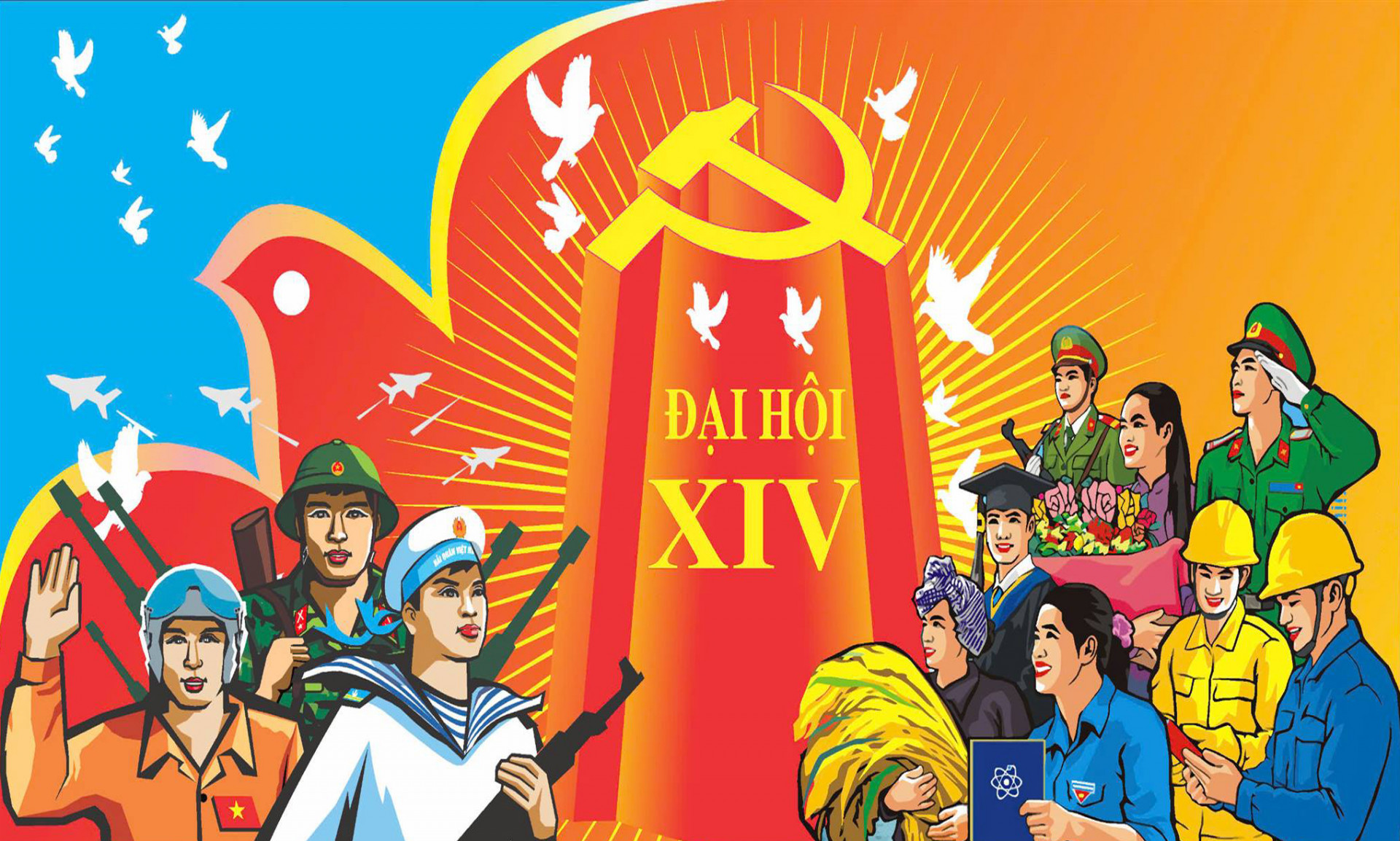 Luận điệu xuyên tạc, vu cáo, chia rẽ nội bộ Đảng trước Đại hội XIV - mũi tên gãy trước niềm tin của nhân dân