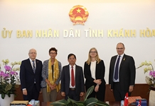 Chủ tịch tỉnh Khánh Hòa tiếp đoàn đại sứ 4 nước Bắc Âu