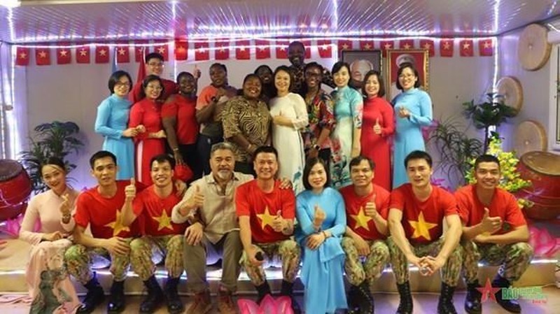 Lực lượng gìn giữ hòa bình Việt Nam kỷ niệm Quốc khánh tại Nam Sudan