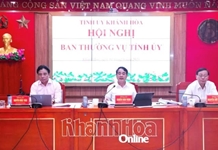 Ban Thường vụ Tỉnh ủy cho ý kiến về kế hoạch đầu tư công trung hạn và thực hiện các nhiệm vụ đột phá năm 2025