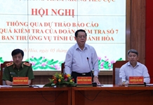 Ông Nguyễn Trọng Nghĩa làm việc với Ban Thường vụ Tỉnh ủy Khánh Hòa