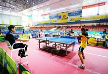 148 VĐV tranh tài Giải bóng bàn vô địch toàn quốc - Báo Nhân dân lần thứ 37