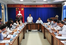 Ban Tuyên giáo Tỉnh ủy làm việc với Sở Y tế