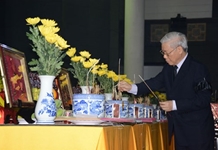 Tổ chức trọng thể tang lễ 9 liệt sĩ hy sinh trong khi thực hiện nhiệm vụ bay tìm kiếm cứu nạn