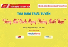 Đang diễn ra Tọa đàm trực tuyến: “Sáng mãi Cách mạng Tháng Mười Nga”