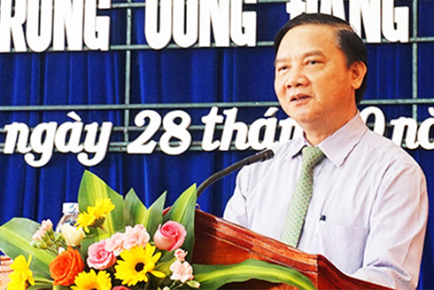 Bí thư Tỉnh ủy Nguyễn Khắc Định: Báo cáo kết quả Hội nghị Trung ương 11 cho cán bộ chủ chốt