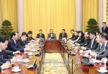 Chủ tịch nước Trần Đại Quang tiếp Hoàng tử Brunei