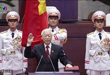 Chủ tịch nước Nguyễn Phú Trọng tuyên thệ nhậm chức