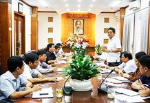 Thường trực Tỉnh ủy: Giao ban quý I với các cơ quan tham mưu của Tỉnh ủy