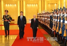 Tổng Bí thư Nguyễn Phú Trọng hội đàm với Tổng Bí thư, Chủ tịch Trung Quốc Tập Cận Bình