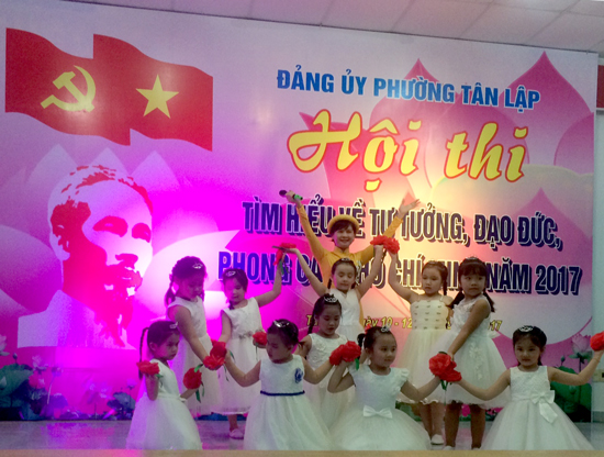 Ghi nhận về Hội thi “Tìm hiểu tư tưởng, đạo đức, phong cách Hồ Chí Minh 2017” ở Đảng ủy Phường Tân Lập