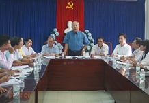 Lãnh đạo tỉnh làm việc tại các địa phương