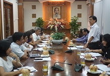 Giao ban các cơ quan tham mưu của Tỉnh ủy quý III/2017