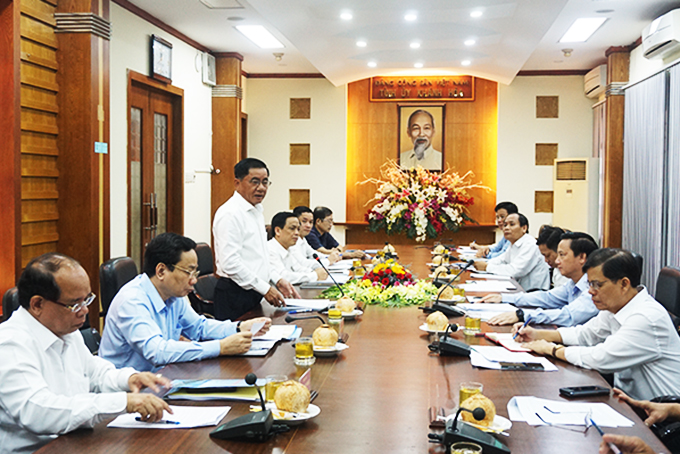 Đoàn công tác Ban Bí thư Trung ương Đảng làm việc tại Khánh Hòa: Công tác chuẩn bị và tổ chức đại hội phải chặt chẽ, an toàn, tiết kiệm