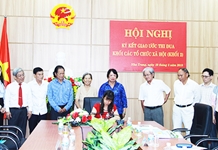 Khối các tổ chức xã hội 2: Ký kết giao ước thi đua