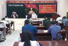 Ban Tuyên giáo Tỉnh ủy Khánh Hoà: Hội nghị giao ban công tác tuyên giáo quý I và triển khai nhiệm vụ quý II/2020