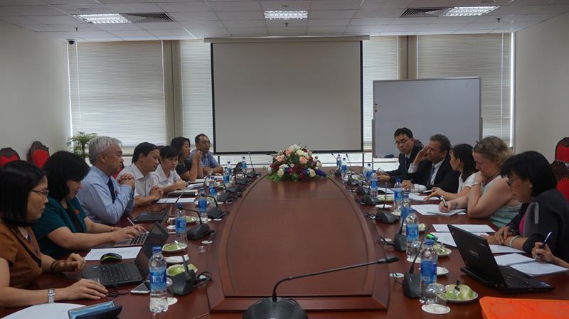 Ủy ban Văn hóa, Giáo dục, Thanh niên, Thiếu niên và Nhi đồng làm việc với Văn phòng đại diện tổ chức UNESCO tại Việt Nam