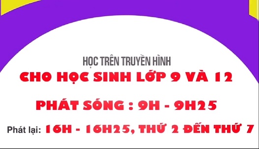 Từ ngày 16-3, tổ chức dạy học trên sóng truyền hình KTV cho học sinh lớp 9 và 12