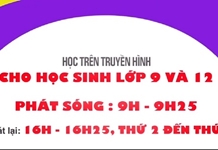 Từ ngày 16-3, tổ chức dạy học trên sóng truyền hình KTV cho học sinh lớp 9 và 12