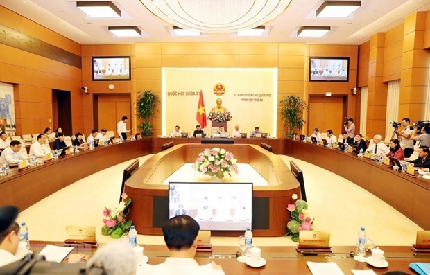 Khai mạc Phiên họp thứ 35 của Ủy ban Thường vụ Quốc hội