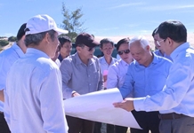 PHÓ CHỦ TỊCH QUỐC HỘI UÔNG CHU LƯU KHẢO SÁT KHU VỰC DỰ KIẾN XÂY DỰNG ĐẶC KHU KINH TẾ - HÀNH CHÍNH BẮC VÂN PHONG