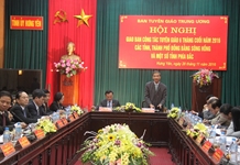 Công tác tuyên giáo góp phần thực hiện thắng lợi các nhiệm vụ năm 2016