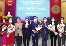 Bầu các chức danh lãnh đạo HĐND tỉnh, UBND tỉnh Khánh Hòa khóa VII, nhiệm kỳ 2021-2026