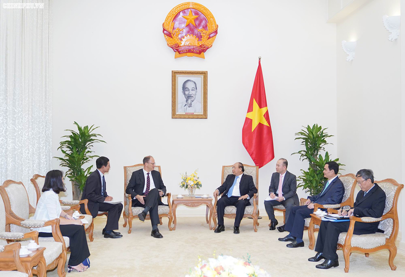 Thủ tướng tiếp Đại sứ Cộng hòa liên bang Đức
