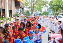 Trại hè thiếu nhi Việt - Lào tại Khánh Hòa