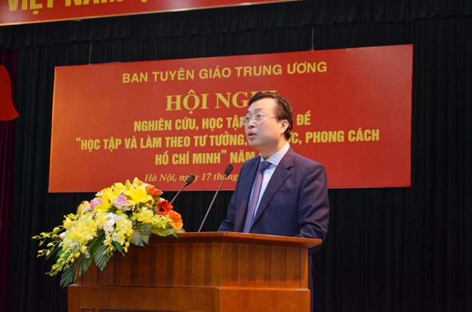 Học tập chuyên đề học và làm theo Bác năm 2020