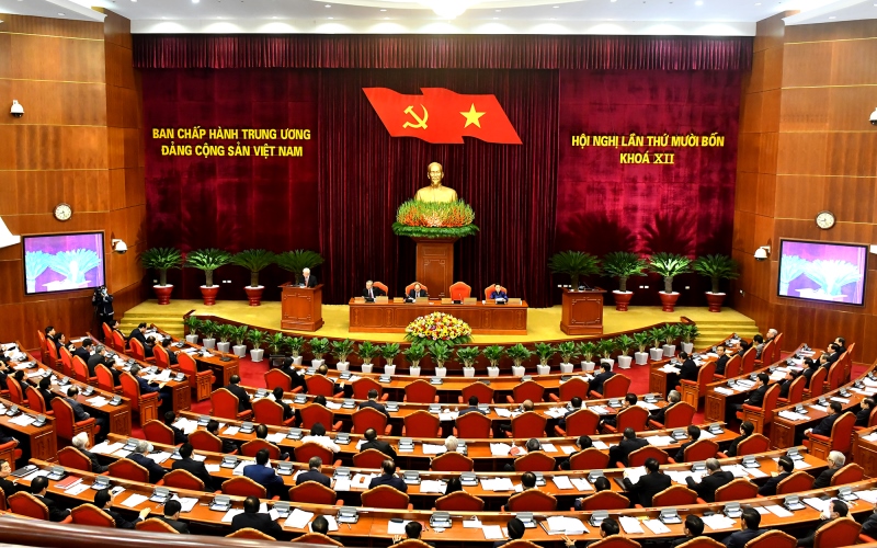 Khai mạc Hội nghị lần thứ 14 Ban Chấp hành T.Ư Đảng khóa XII