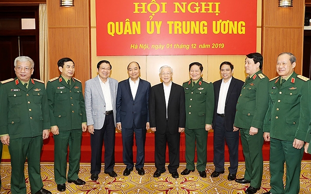 Tổng Bí thư, Chủ tịch nước Nguyễn Phú Trọng chủ trì Hội nghị Quân ủy Trung ương