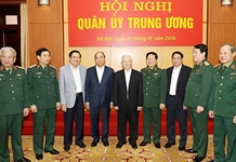 Tổng Bí thư, Chủ tịch nước Nguyễn Phú Trọng chủ trì Hội nghị Quân ủy Trung ương