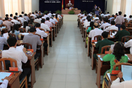 Thống nhất các nội dung trình kỳ họp thứ 7 HĐND tỉnh