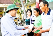 Hỗ trợ 600 suất quà cho người dân bị thiệt hại do thiên tai
