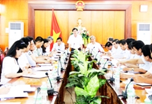 Rà soát chương trình kỳ họp thứ 2, HĐND tỉnh khóa VI