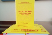 Phường Ninh Diêm ra mắt cuốn Lịch sử cách mạng, giai đoạn 1930 - 2010.