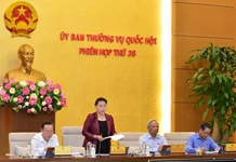 Khai mạc Phiên họp thứ 38 của Ủy ban Thường vụ Quốc hội