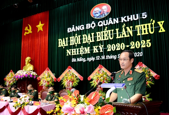 Đảng bộ Quân khu 5 tổ chức Đại hội đại biểu lần thứ X, nhiệm kỳ 2020-2025Đảng bộ Quân khu 5 tổ chức Đại hội đại biểu lần thứ X, nhiệm kỳ 2020-2025
