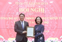 Ông Nguyễn Hải Ninh nhận chức Bí thư Tỉnh ủy Khánh Hòa