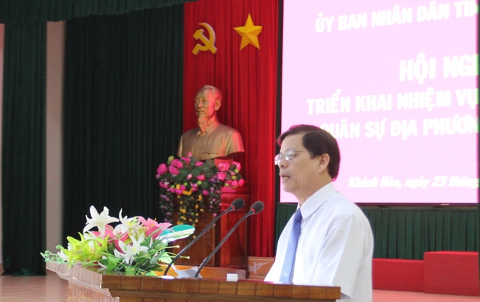 Triển khai nhiệm vụ quốc phòng, quân sự địa phương năm 2020